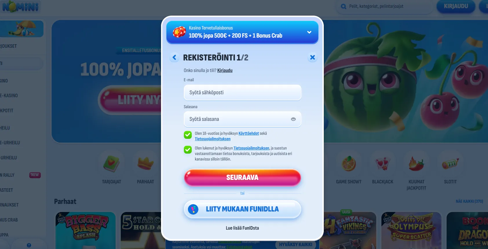 Kuinka Aloittaa Parhaat Kasinopelit